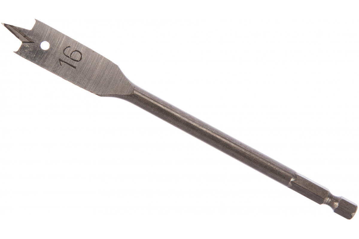 Сверло по дереву перовое 16х152мм с подрезателями "Hardcore" 161615