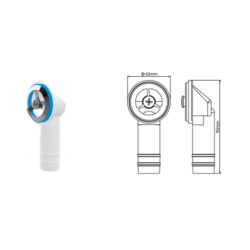 Е700-8 Перелив для евросифона круглый (100/10)