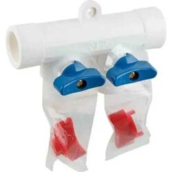 Коллектор с шаровым краном универсальный PPR  40х20/2, белый, RTP 18731 (18/1)