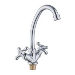 CD340-49 Смеситель для кухни с высоким изливом 2штуп