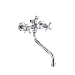 CB330-25 Смеситель для ванны двухвентильный, с круглым изливом