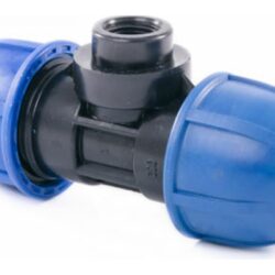 Тройник D 20х1/2"mm*G''с внутренней трубной резьбой PN 16, свыше ⌀ 63 - PN 10 11598 (60|1)