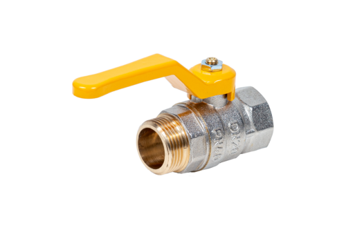 Н422Р,Кран газовый шаровый никелированный ручка 3/4 вн-нар (стандарт) Н422Р,Кран газовый шаровый никелированный ручка 3/4 вн-нар (стандарт)