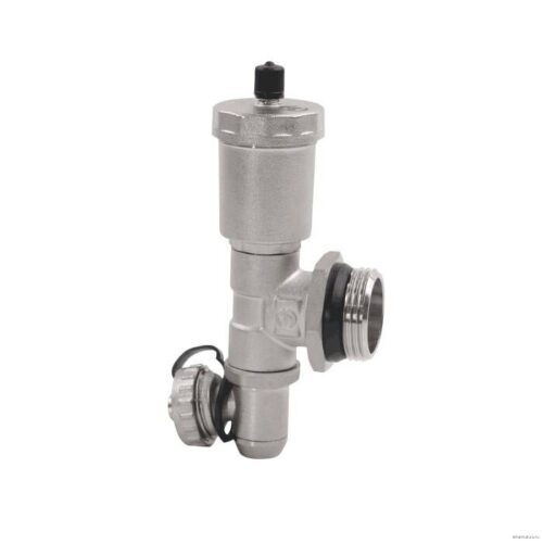 Элемент концевой лат 1" возд+клап сливной  Aquasfera 9509-01 (уп 50 шт)