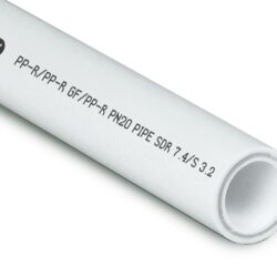 Труба PPR стекловолокно  32х4,4, PN20 2м белый, РТП 10332 (30/15)