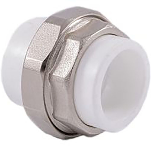 Разъемное соединение D, 32 mm,муфтовое комбинир., внутр/внутр 14457 (50/10)