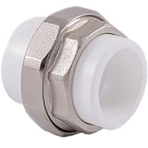 Разъемное соединение D, 40 mm,муфтовое комбинир., внутр/внутр 14458 (30/5)