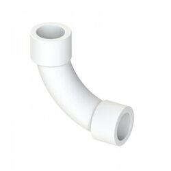 Угольник плавноизогнутый PPR  32х90, PN25 белый, РТП, 31247 (уп 30/10)