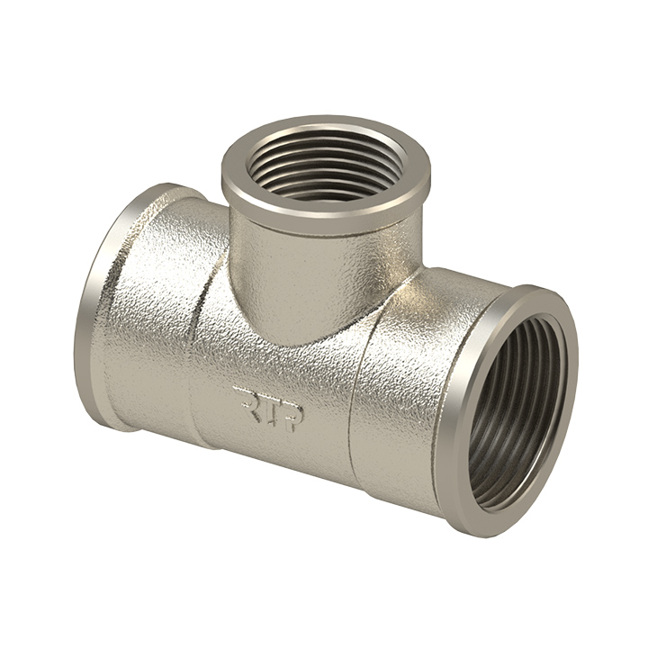 Тройник переходной латунный 1 1/4"х1/2"х1 1/4" ВР/ВР/ВР 31566 (уп 25/5)