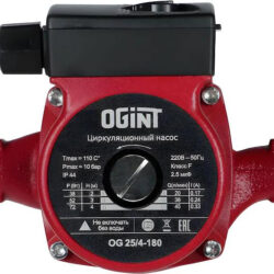 Насос циркуляционный 32/6-180 PN10 230В в/к Ogint