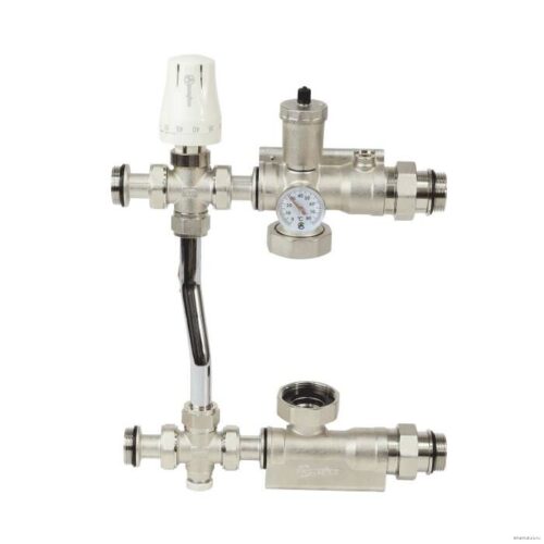 Узел смесительный лат 1" б/насоса 130мм Aquasfera 9510-02 Узел смесительный лат 1" б/насоса 130мм Aquasfera 9510-02