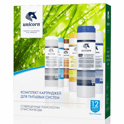K-СА,Комплект картриджей для питьевых систем К-СА unicorn PS-10, FCА-10, FCBL-10 (уп 10) K-СА,Комплект картриджей для питьевых систем К-СА unicorn PS-10, FCА-10, FCBL-10 (уп 10)