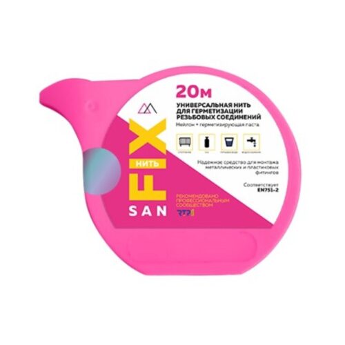 Нить универсальная (20м) для герметизации резьбовых соединений нейлоновая 41502 (88/1) Нить универсальная (20м) для герметизации резьбовых соединений нейлоновая 41502 (88/1)
