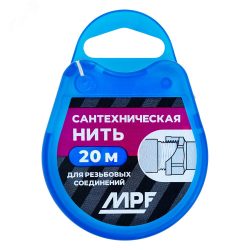 Нить сантехническая для резьбовых соединений MPF 20м, MP-У