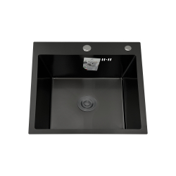 Кухонная мойка черная 500*500*200 DS5050B