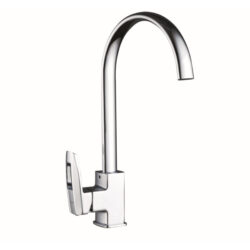 NOF4-A033, см-ль для кухни с пов. изливом, ø35, кр двойная шпилька