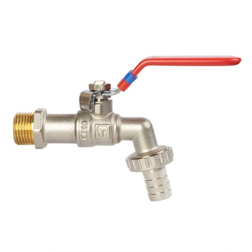 PF31,Кран шаровый латунный водоразборный 1/2" ручка (уп 120)