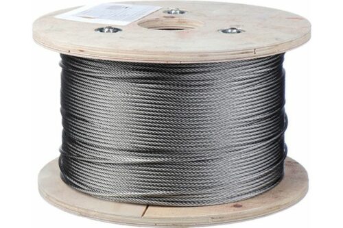 Трос ср жесткости нерж А2 7х7 3 мм (250 м)