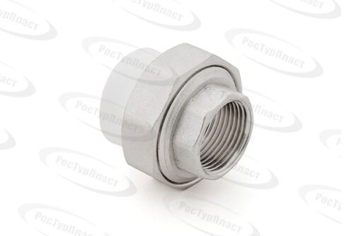 Муфта комб разъемная усиленная ELITE (Американка) PPR внутренняя резьба 20х1/2,бел,RTP33591(200/20) Муфта комб разъемная усиленная ELITE (Американка) PPR внутренняя резьба 20х1/2,бел,RTP33591(200/20)