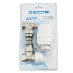 Термостатический комплект  для радиаторов QS-7777