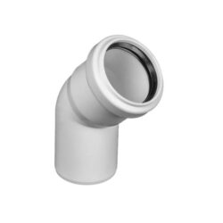 Отвод ELITE МК МПП 50х67, белый, РТП 41924 (130/1)