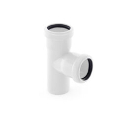 Тройник ELITE МК МПП 50/50х87, белый, РТП