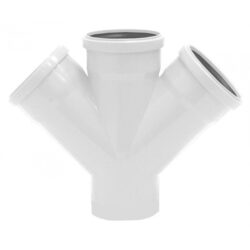 Крестовина ELITE одноплоскостная  МК МПП 110/110/110х45, белый, РТП