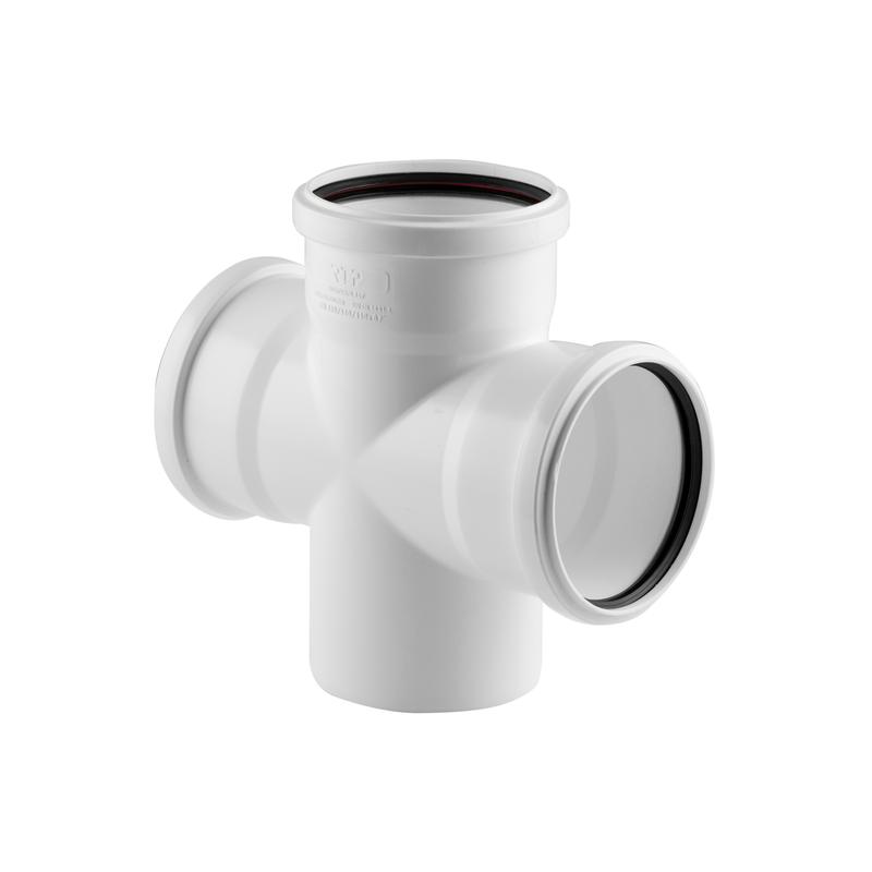 Крестовина ELITE одноплоскостная  МК МПП 110/110/110х87, белый, РТП 24569 (20/1)