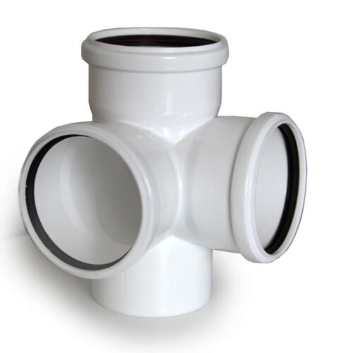 Крестовина ELITE двуплоскостная МК МПП 110/110/110х87, белый, РТП 24570 (20/1)