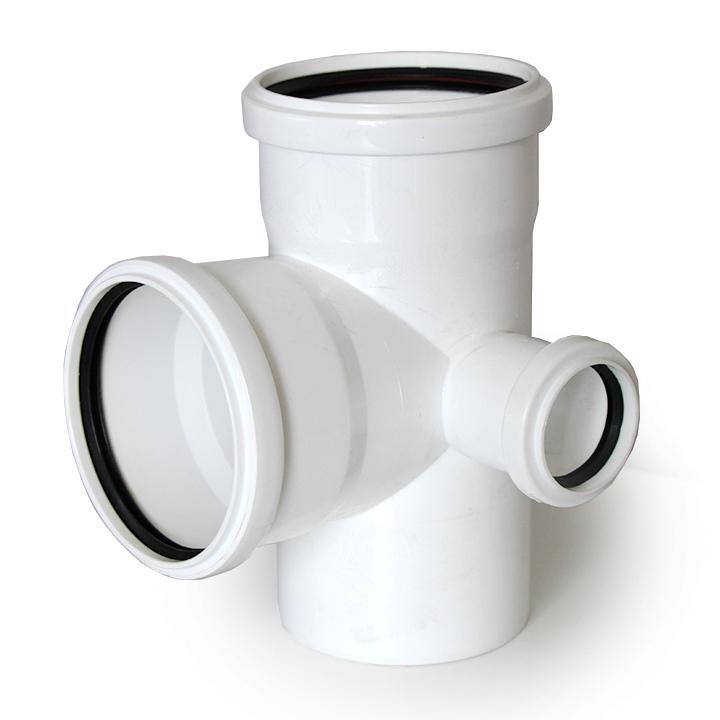 Крестовина ELITE двуплоскостная правая МК МПП 110/110/50х87,белый, РТП 36549 (24/1)