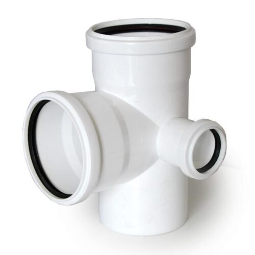 Крестовина ELITE двуплоскостная правая МК МПП 110/110/50х87, короб,белый, РТП Крестовина ELITE двуплоскостная правая МК МПП 110/110/50х87, короб,белый, РТП