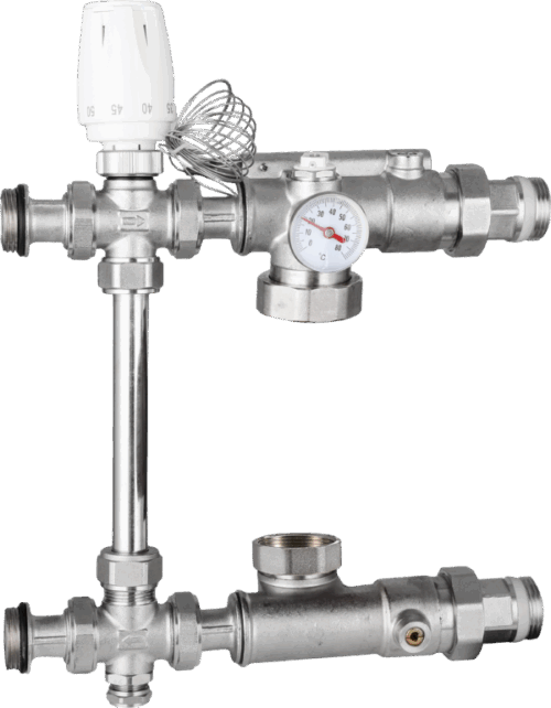 QS-6403,Насосно-смесительный узел с боковым подводом QS-6403,Насосно-смесительный узел с боковым подводом