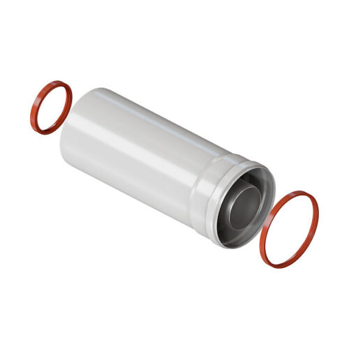 Удлинение коаксиальное Ø 60/100 (500мм) В/Н Удлинение коаксиальное Ø 60/100 (500мм) В/Н