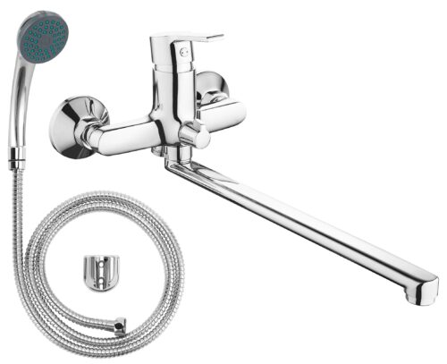 Смеситель "Fin" д/ван., с изл. 350 мм, с акс., арт. FN31