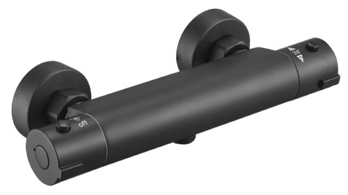 Термостат д/душа Mikros, арт.T3080 Black Термостат д/душа Mikros, арт.T3080 Black