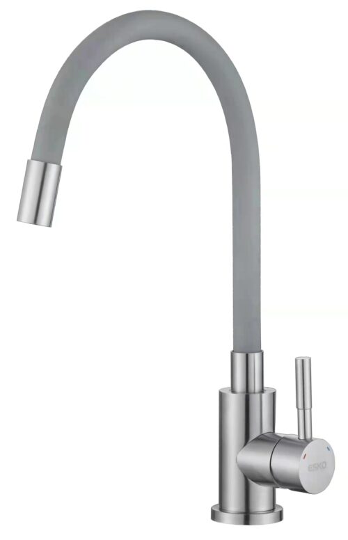 См-ль д/кухни, "Snake" гибкий излив серый, нерж., арт. K44 G