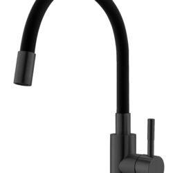 См-ль д/кухни, "Snake" гибкий излив черный, арт. K44BTotal