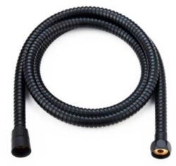 Душевой шланг, 160 см, металлический, черный. арт. BMSH16, ESKO