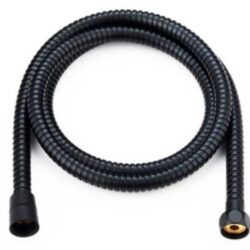 Душевой шланг, 160 см, металлический, черный. арт. BMSH16, ESKO