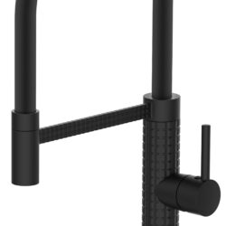 См-ль д/кухни, гибкий излив черный, арт. K51B