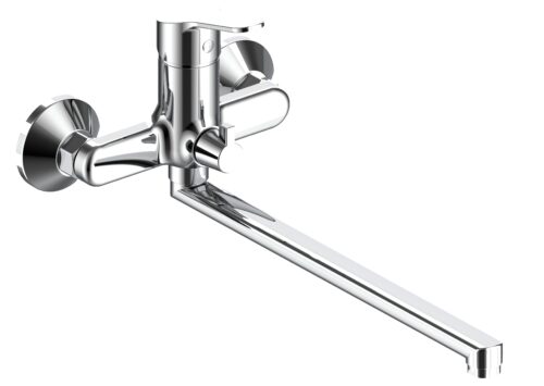 Смеситель "Aqua" д/ван., с изл. 350 мм, с акс., арт. AQ31