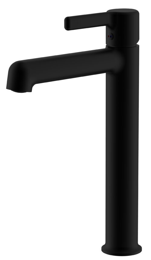 Смеситель "Column Black" д/рак, высокий,  без дон/кл, арт. CLM25B