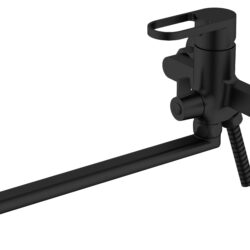 Смеситель "Harbor Black" д/ван., с изл. 331 мм, с акс., арт. HR31B