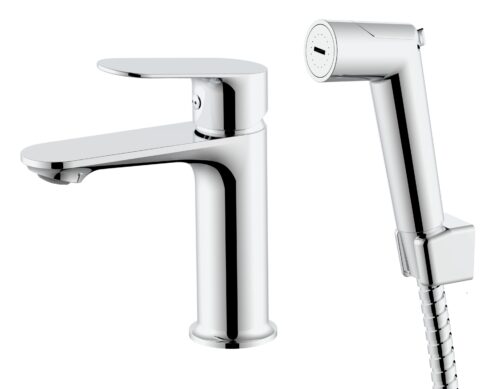 Смеситель "Shore"с гигиен. душем, с акс., арт. SHR27H