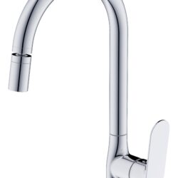 Смеситель "Shore" д/кухни с аэратором на шарнире, R-излив, арт. SHR519AR