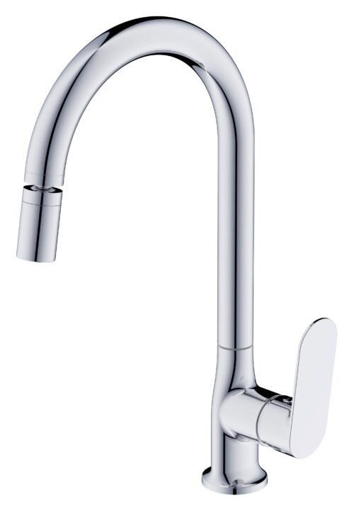 Смеситель "Shore" д/кухни с аэратором на шарнире, R-излив, арт. SHR519AR