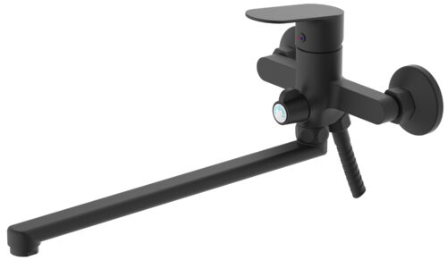 Смеситель "Shore Black" д/ван., с изл. 331 мм, с акс., арт. SHR31B Смеситель "Shore Black" д/ван., с изл. 331 мм, с акс., арт. SHR31B