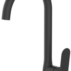 Смеситель "Shore Black" д/кухни, R-излив, арт. SHR519B