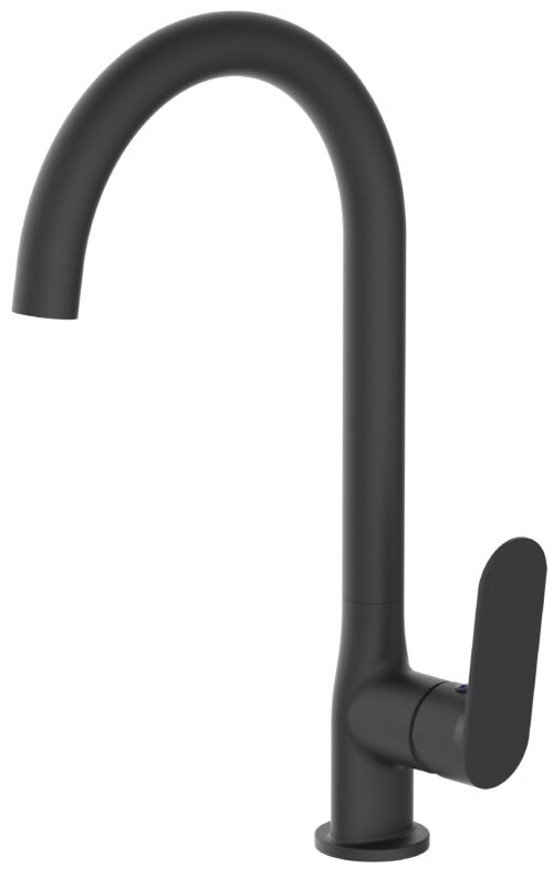 Смеситель "Shore Black" д/кухни, R-излив, арт. SHR519B Смеситель "Shore Black" д/кухни, R-излив, арт. SHR519B