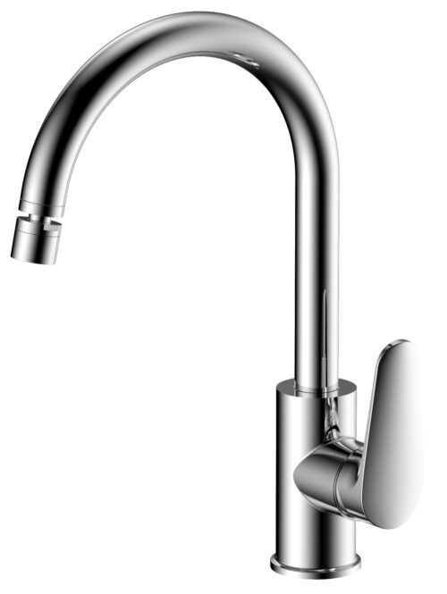 Смеситель "Splash" д/кухни, R-излив, арт. SPL519flex